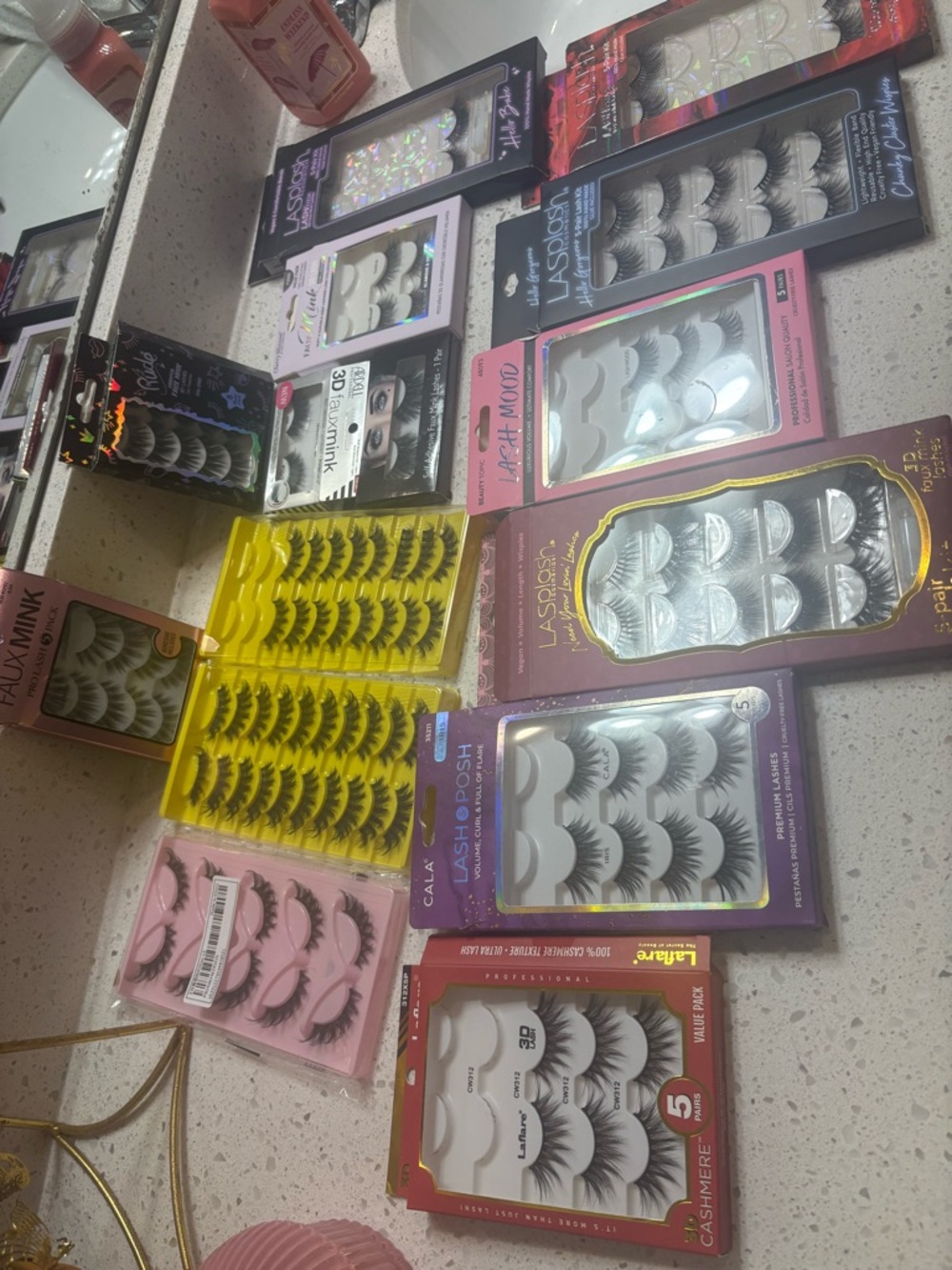 Assorted False Eyelash Multipack Lot - Black